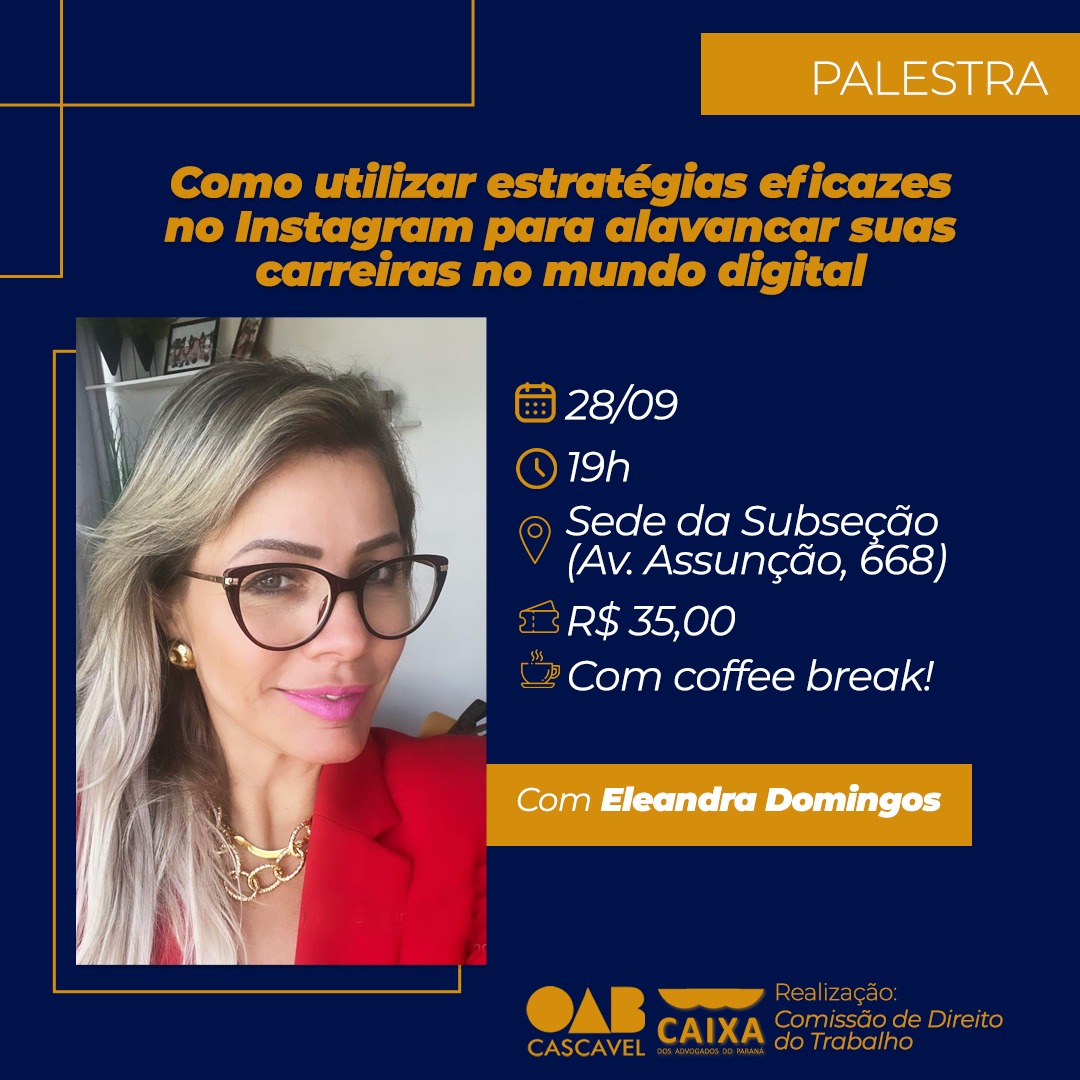 Palestra da OAB PR auxilia na potencialização do Direito no mundo digital 